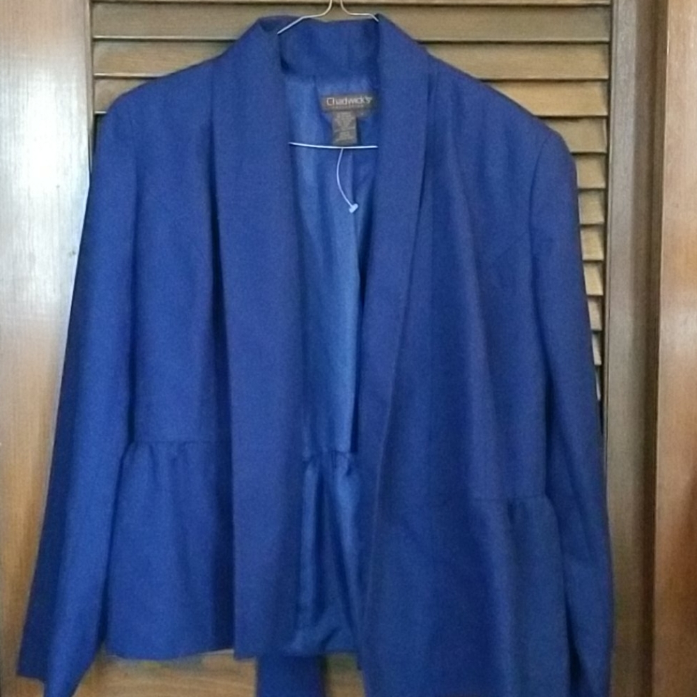 Navy blue blazer, size 14 from Chadwick's Collecti
